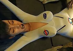 Druppelend groep sex film sperma uit de vagina.